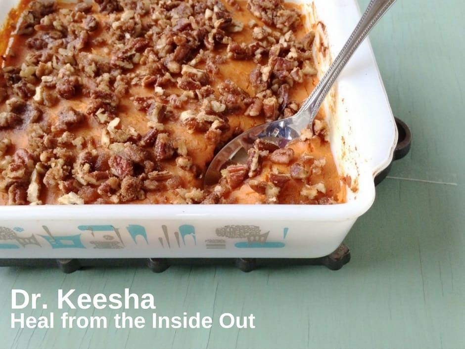 Dr. Keesha’s Paleo Sweet Potato Casserole