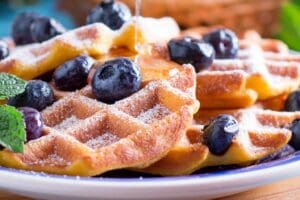 Healthy Recipe - Pumpkin Waffles With Honey