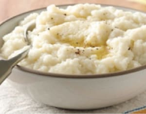 Paleo Mashed Cauliflower (potatoes)