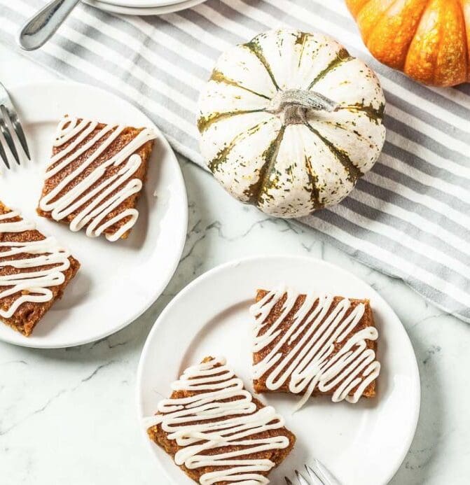 Paleo Pumpkin Pie Bars